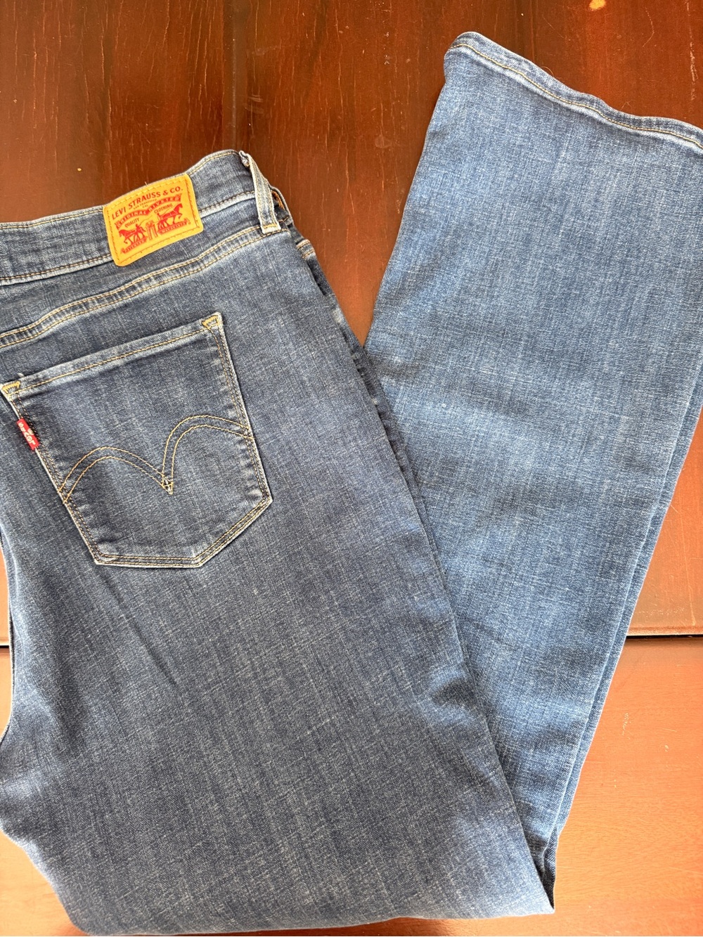 Levi's Women's Blue Boot Cut Jeans